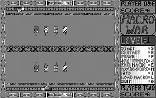 Macro War atari screenshot